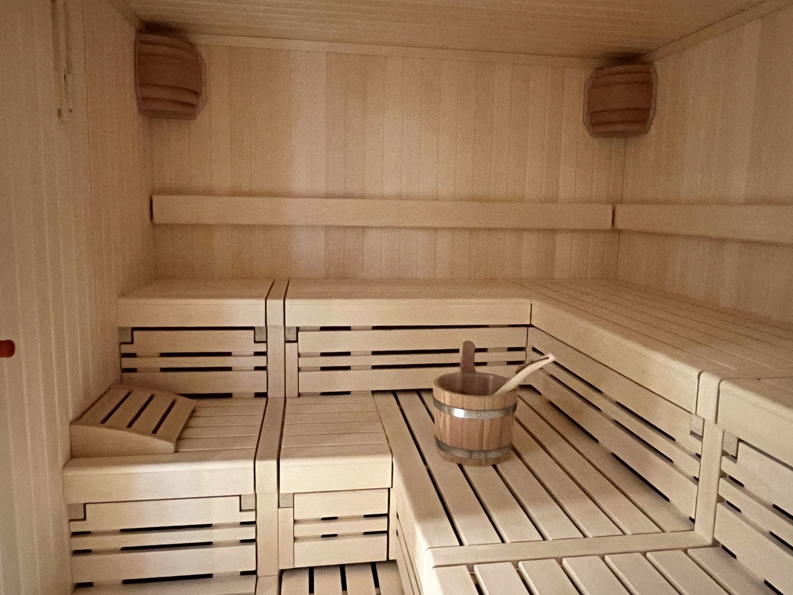 Finnische Sauna im Freizeitbereich der Residenz Hohe Lith