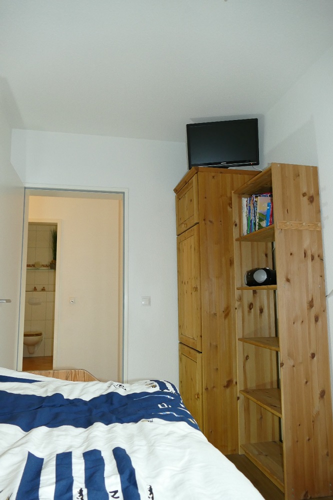 Drittes Schlafzimmer der Ferienwohnung Hohe Lith 2.07