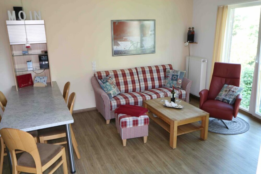 Wohnbereich der Ferienwohnung Hohe Lith 2.07