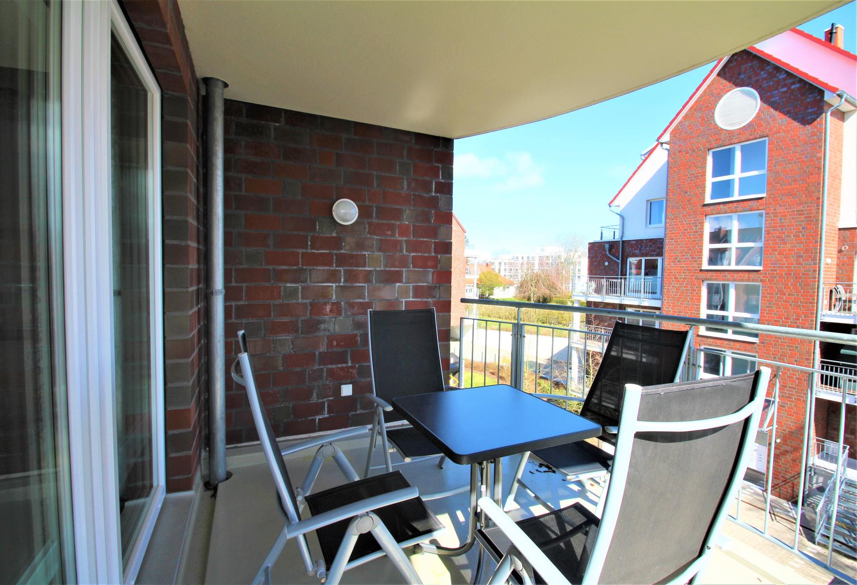 Balkon der Ferienwohnung Hohe Lith 2.09