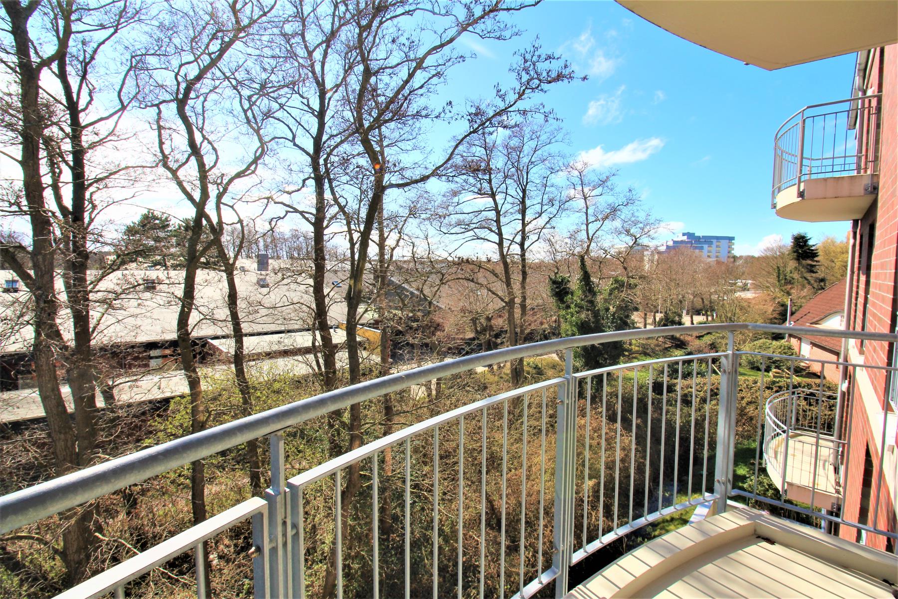 Blick vom zweiten Balkon der Ferienwohnung Hohe Lith 2.09